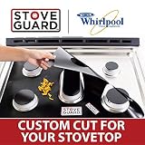 Whirlpool Stove Protectors - Stove Top Protector for Whirlpool Gas Ranges - Ultra Thin, Easy Clean Stove Liner