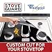 Whirlpool Stove Protectors - Stove Top Protector for Whirlpool Gas Ranges - Ultra Thin, Easy Clean Stove Liner primary