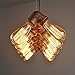 WINSOON Retro Industrial Steampunk LAMP Iron Pipe Island Ceiling Fixture Pendant Light Vintage (Bronze)