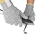 Hepcare Cut Resistant Gloves,Food Grade High Performance Level 5 Hand Protection Safety Cut Gloves for Kitchen,Wood Carving,Yard Work,Hand Work, 1 Pair,Bonus User Manual Included (Medium)