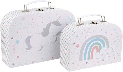 unicorn suitcase set