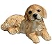 Michael Carr Designs Goldie Retriever Puppy L Outdoor Puppy Dog Figurine for Gardens, patios and lawns (80105)