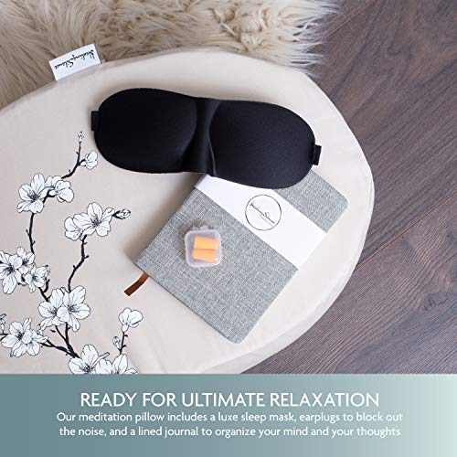 memory foam meditation cushion