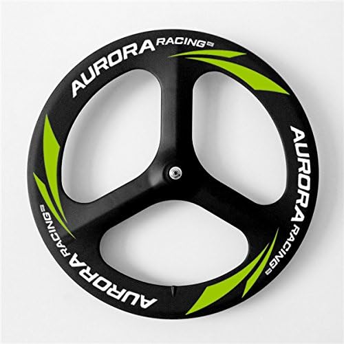 Aurora Racing Classic 70mm Track 3 Spoke High Profile Carbon Wheels 700C Clincher Carbon Bicycle Wheelset China