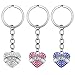 Nurse Gifts for Women - 3PCS Nurse Keychain, Nursing Graduation Gifts, Birthday Christmas Gift for Nurses