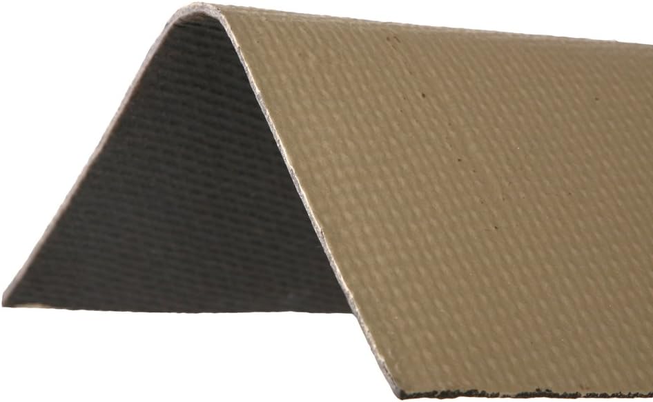 ONDURA 5259 Corrugated Asphalt Roof Ridge Cap, Tan