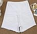 Ameyda Womens Maternity Distressed Denim Shorts