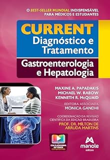 Livro Current Diagnóstico e Tratamento: gastroenterologia e hepatologia