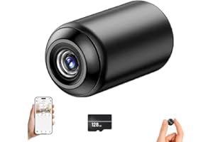 Indoor Security Mini Wireless Camera with Night Vision, Tiny Cameras Hidden, HD Cam, Wide Angle App Control Motion Detection,