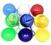 TOOTO Disposable Emergency Raincoats Convenient Portable Hook Poncho Ball For Outdoor Activities,6 Pcs Random Color,One Size Fit All Adults Kids,In Case Rainy Day
