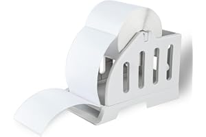 Ü Heartray Label Holder for Rolls and Fan-Fold Labels,4x6 Stand for Thermal Label Printer-Accessory for Desktop Printer and Shipping Label Printer
