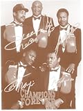 George Foreman, Muhammad Ali, Joe Frazier Boxing Champions 11