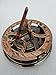 US Handicrafts Antique Maritime Decor: Personalized Pocket Sundial Compass - Nautical Decor for Home, for Him, Copper Sailboat Accessories, Engraved Compass Gift