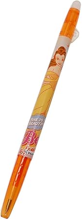 Amazon Co Jp 美女と野獣 ベル ボールペン フリクション ボールスリム038 オレンジ ディズニープリンセス 文房具 オフィス用品
