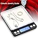 AiPoter Digital Pocket Kitchen Scale 0.01oz/0.1g 3000g Kitchen Food Scale Weight Compact Scale, Tare, Stainless Steel, Backlit Display