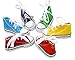 Birds LOVE 6 Pack 1-Grommet only Mini Sneakers Shoe Toys for Birds Cats Ferrets Rabbits Guinea Pigs and Small Animalsthumb 1