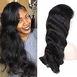 Full Lace Human Hair Wigs Unprocessed Virgin Brazilian Body Wave Hair Wigs 130% Density For Black Women 14