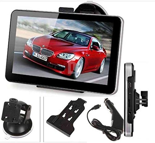 GPS Navigator,Portable 5 inch GPS Navigation System In Car with Spoken Turn-By-Turn Directions, Preloaded USA, Canada, Mexico, Puerto Rico Maps HD Display