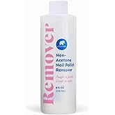 ella+mila Non-Acetone Nail Polish Remover, Non-Toxic Conditioning, 8 fl oz | Gentle acetone-free remover for natural nails; conditions as it removes; lightly scented; vegan, cruelty-free, made in USA