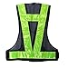 YOA Reflective Gear 16 LED Light up Cycling Traffic Outdoor Night Safety Warning Vest