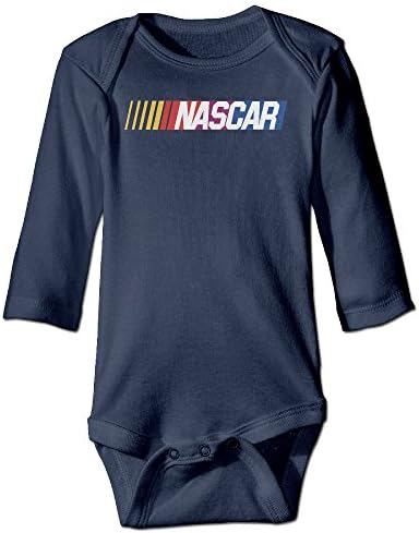 YYAASHOP Baby's Nascar Stock Car Auto Racing Logo Hanging Bodysuit Romper Playsuit Outfits Clothes Climbing Clothes Long Sleeve