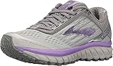 Brooks Women's Ghost 9 Grey/Primer Grey/Lilac Athletic Shoe