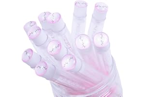 i-Laesh 20 Pcs Lash Brush Eyelash Brushes for Eyelash Extensions Spoolies Cleaning Mascara Wands Tube Diamond Disposable Makeup Tool Applicator Set Sanitary Extension Supplies (Cute Lash)