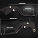 Short Brake Clutch Levers-Adjustable Brake and Clutch Levers for Honda CBR600RR CBR 600RR 2003-2006,CBR954RR 2002-2003