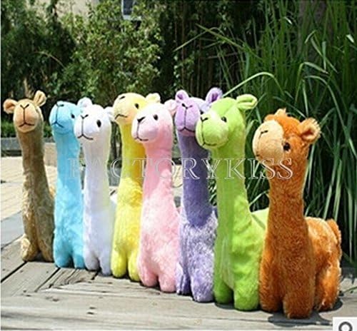 SODRIL Alpaca Grass Mud Horse Alpaka Plush Toys Dolls Kids Gifts Llama YELLOW
