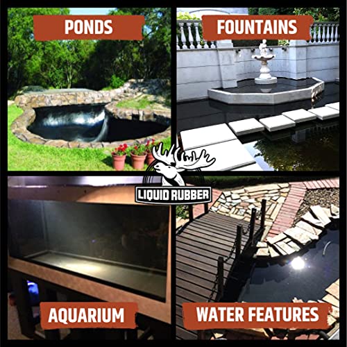 Liquid Rubber NeoPond Waterproof Pond Sealant Fish and Plant Safe