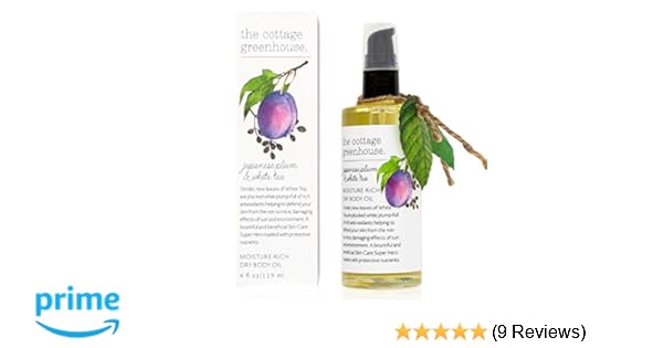 Amazon Com The Cottage Greenhouse Dry Body Oil Japanese Plum