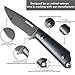 OERLA OLF-1008 Survival Knife – Full Tang 420HC Blade, G10 Handle, Kydex Sheath – Tactical Bushcraft Tool for Outdoors