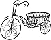 Iron Bicycle Plant Stand