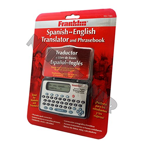 Franklin TES-118 English Spanish Electronic Travel Translator TES118 118