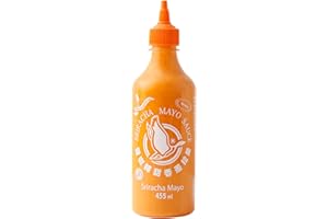 Flying Goose 15.3 oz Sweet Sriracha Sauce, Thailand Sriracha Sweet Chili Sauce, Gluten Free and Vegan, Mayo Flavor in Bottle, 15.3 fl.oz(455ml), Pack of 1