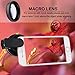 Mengde HD Camera Lens Kit for iPhone 7 plus 6s Plus / 5s Samsung LG Cell Mobile Phone (0.45x Super Wide Angle, 12.5x Super Macro Lenses)