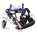 Walkin' Wheels Small Dog Wheelchair, Lightweight Dog Wheelchair for Back Legs, 11-14 lbs, for 7-8 inches Leg Height - Blue