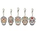 DIY Keychains, Skull Diamond Painting Special-Shaped Donuts Diamond Painting Ornaments Pendants Key Rings，Small Diamond Art for Kids and Adult Beginners (5pcs/Set)