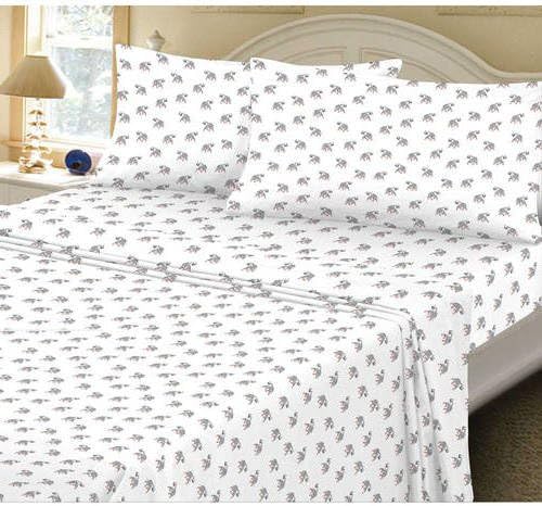 3 Piece Multi Color Elephant Printed Twin Xl Sheet Set, Orange Grey White South Indian Kerala Boho Animal Printed Jungle Safari Themed Adult Bedding Master Bedroom Luxurious Fancy Elegant, Cotton