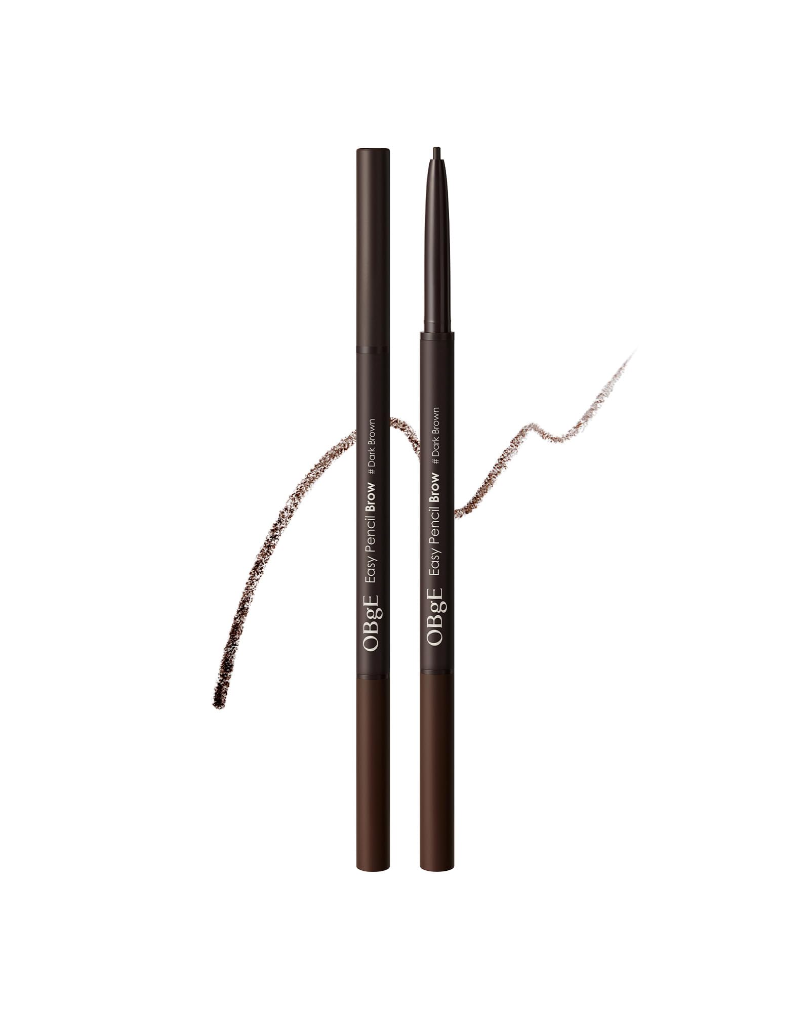 OBgE Men's Easy Pencil Brow Waterproof Eyebrow Ink Pencil Men's Eyebrow Pen, Eyebrow Pen, Eyebrow Pencil, Eyebrow Pencil, Aibelo Pencil, Easy Pencil Brow (Dark Brown)