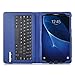 Samsung Galaxy tab E 9.6 Keyboard case, KuGi Ultra-thin Detachable Bluetooth Keyboard Stand Portfolio Case / Cover for Samsung Galaxy tab E 9.6 tablet(Blue)