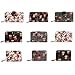 Anladia Ladies Owl Print Designer Oilcloth Leather Purse Wallet Handbag Wristlet