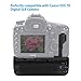 Powerextra BG-E7 Battery Grip + AA-Size Battery Holder for EOS 7D Digital SLR Camera Work with LP-E6 or 6 AA-Size Battery
