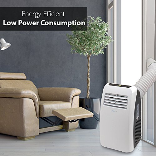 SereneLife SLPAC8 Portable Air Conditioner Compact Home AC Cooling Unit