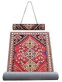 Ananda Premium Rug Print Yoga Mat - Non-Slip 1/4