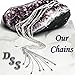 DSS 925 Sterling Silver Necklace for Women, 8 Sided Snake Chain 1mm, Lobster Claw Clasps, Sterling Silver Chain, Italian Jewelry for Women, 24in