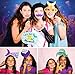 18Pcs Mermaid Birthday Party Photo Booth Accessory with Bamboo Sticks Creative Party Decoration Supplies
