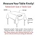 Stain Resistant Turkish White Tablecloth Polyester Table Linen, Rectangular, Square, Round, Washes Easily, Non Iron - Thanksgiving, Christmas, Dinner, Easter, Wedding (WHITE, Rectangle 60