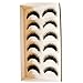 Lookatool 6 Pairs Handmade Natural Messy Cross Fake Eye Lash False Eyelashes Extension Makeup