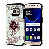 Samsung Galaxy S6 Case DURARMOR® Galaxy S6 [Lifetime Warranty] Harry Potter Marauder's Map Dual Layer Slim Armor ShockProof Air Cushion Defender Protector Case Cover